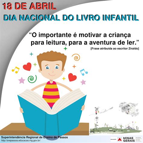 dia internacional do livro infantil frases
